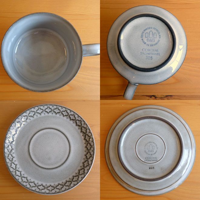 Jens.H.Quistgaard / イェンス・クイストゴー B&G  Cordial/コーディアル　カップ＆ソーサー サブ画像2