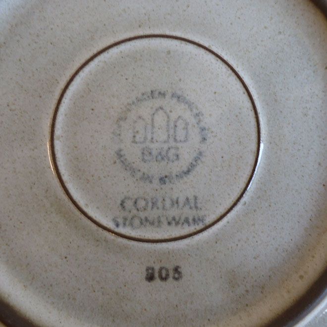 Jens.H.Quistgaard / イェンス・クイストゴー B&G  Cordial/コーディアル　カップ＆ソーサー サブ画像3