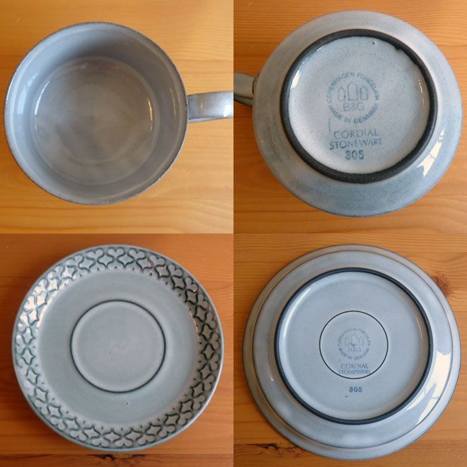 Jens.H.Quistgaard / イェンス・クイストゴー B&G  Cordial/コーディアル　カップ＆ソーサー サブ画像2