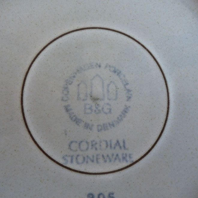 Jens.H.Quistgaard / イェンス・クイストゴー B&G  Cordial/コーディアル　カップ＆ソーサー サブ画像3