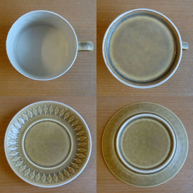 Jens.H.Quistgaard / イェンス・クイストゴー B&G  Relief/レリーフ　カップ＆ソーサー サブ画像2