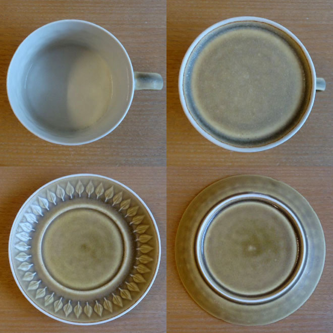 Jens.H.Quistgaard / イェンス・クイストゴー B&G  Relief/レリーフ　カップ＆ソーサー サブ画像2