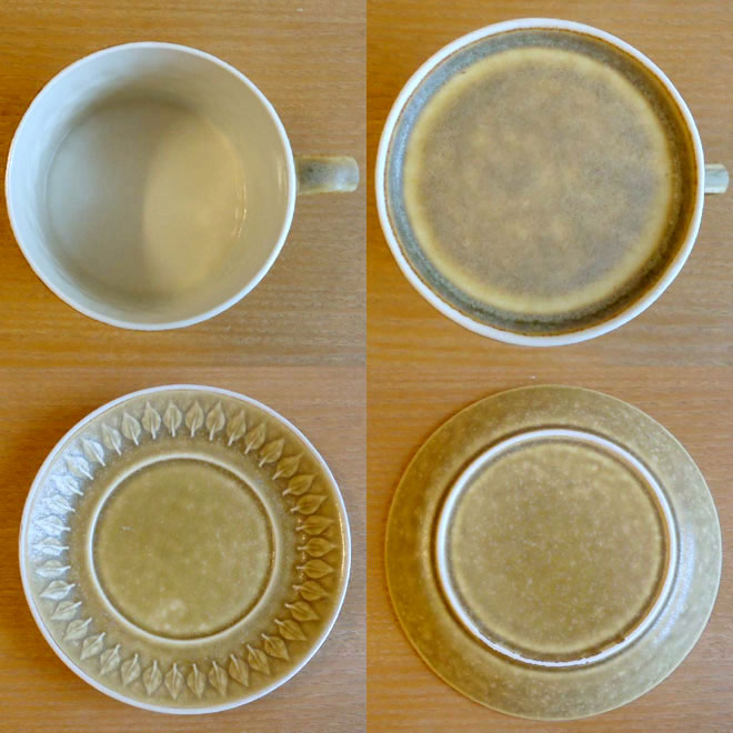 Jens.H.Quistgaard / イェンス・クイストゴー B&G  Relief/レリーフ　カップ＆ソーサー サブ画像2