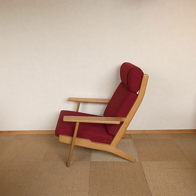 Hans J.Wegner / ハンス・J・ウェグナー GETAMA GE290 ハイバック　イージーチェア【オーク】 サブ画像1