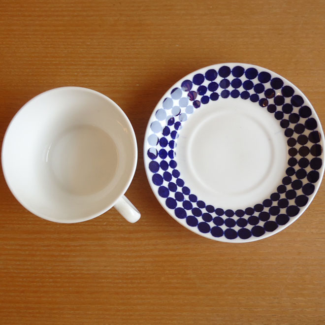 Stig Lindberg / スティッグ・リンドベリ  Adam/アダム ティーカップ＆ソーサー サブ画像2