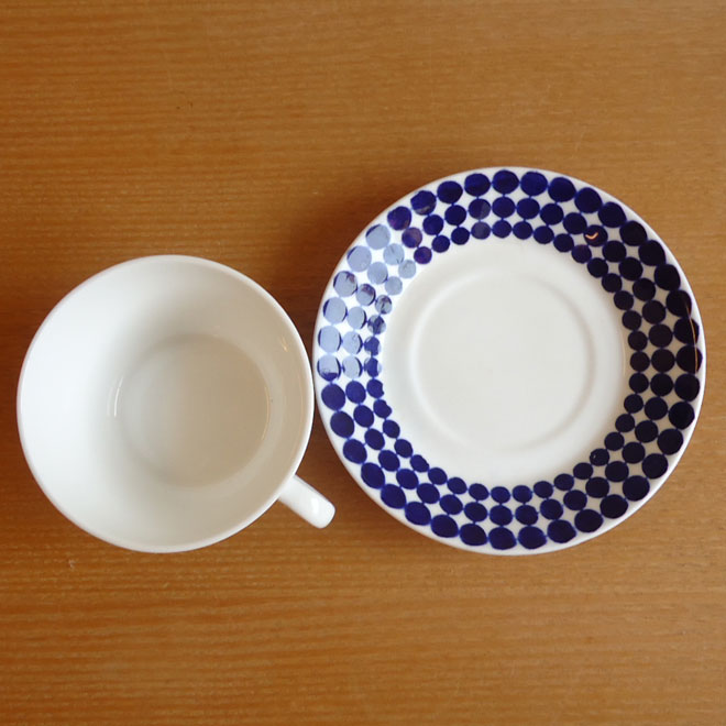 Stig Lindberg / スティッグ・リンドベリ  Adam/アダム ティーカップ＆ソーサー サブ画像2