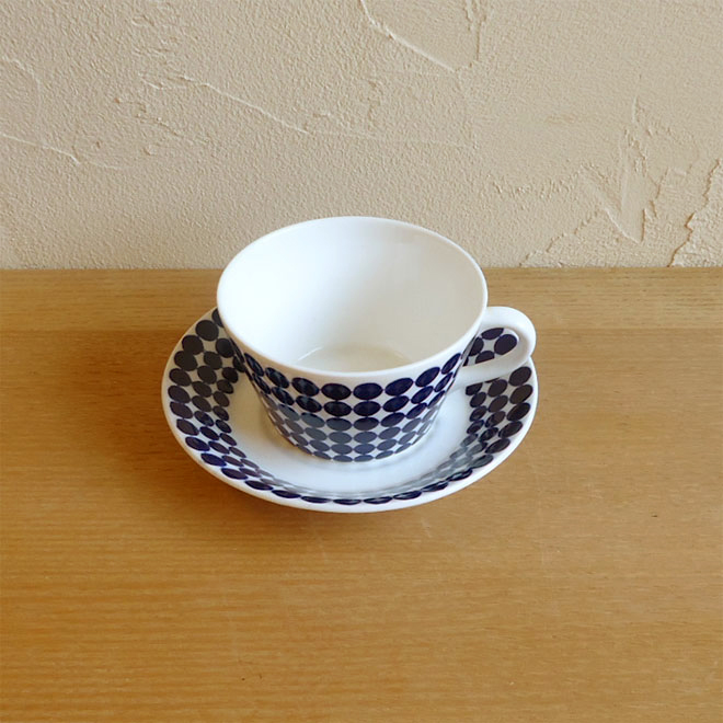 Stig Lindberg / スティッグ・リンドベリ  Adam/アダム ティーカップ＆ソーサー サブ画像1