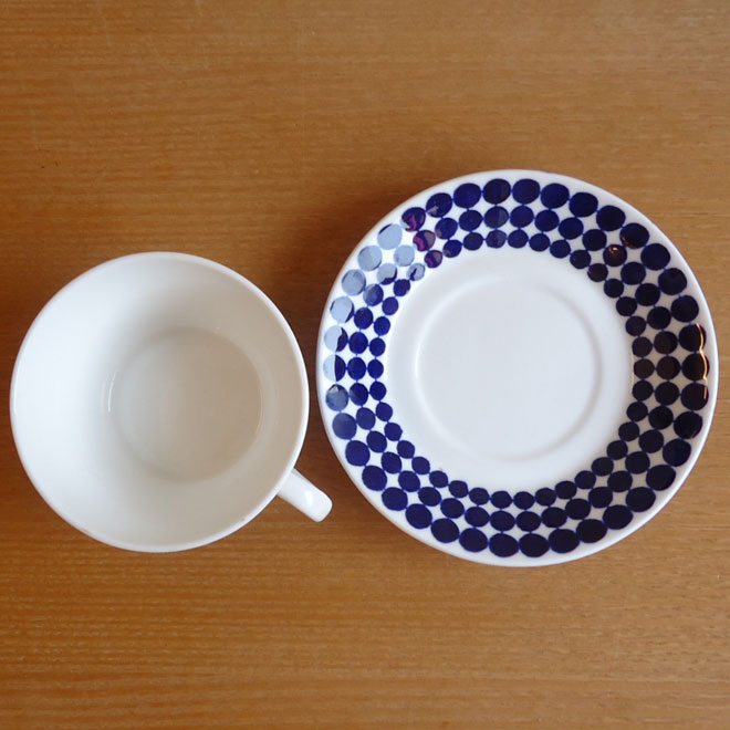 Stig Lindberg / スティッグ・リンドベリ  Adam/アダム ティーカップ＆ソーサー サブ画像2