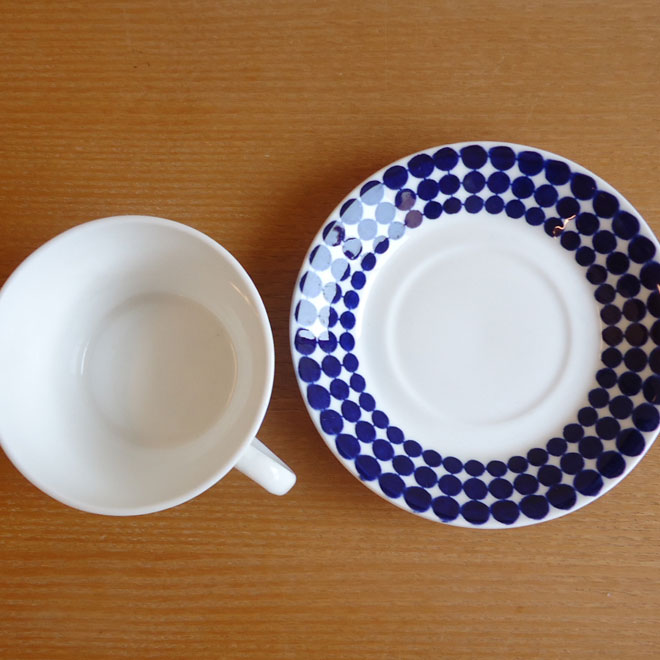 Stig Lindberg / スティッグ・リンドベリ  Adam/アダム ティーカップ＆ソーサー サブ画像2