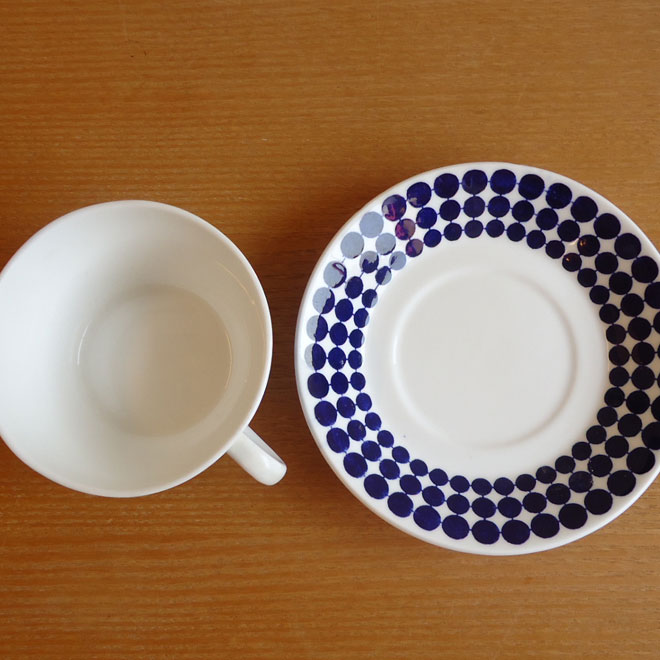 Stig Lindberg / スティッグ・リンドベリ  Adam/アダム ティーカップ＆ソーサー サブ画像2