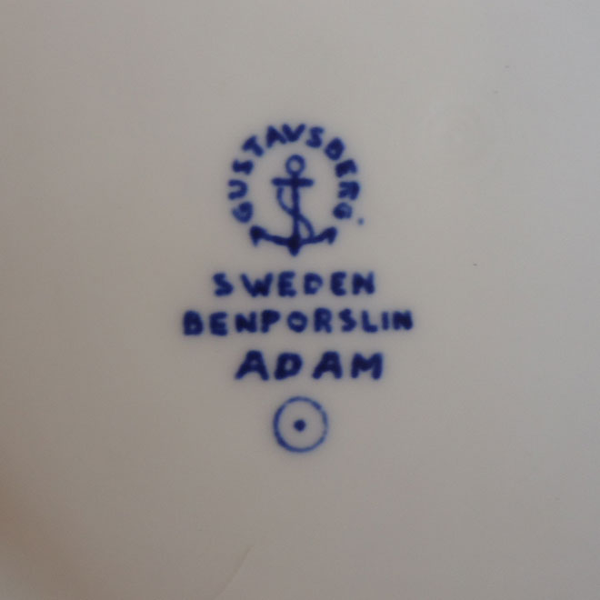 Stig Lindberg / スティッグ・リンドベリ  Adam/アダム ティーカップ＆ソーサー サブ画像4