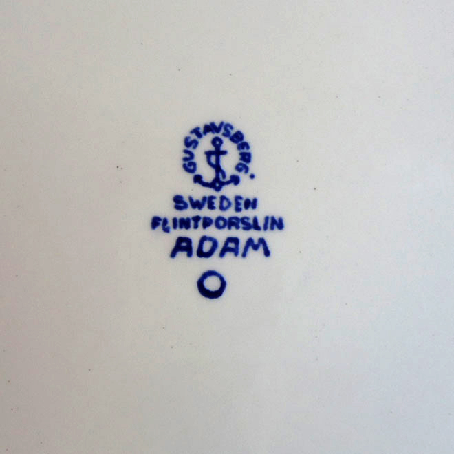 Stig Lindberg / スティッグ・リンドベリ  Adam/アダム プレート【17cm】 サブ画像4