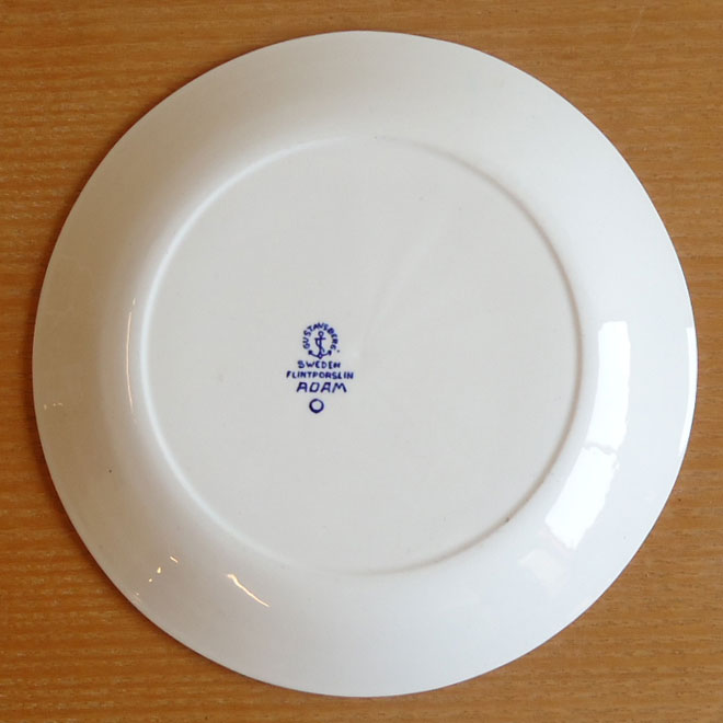 Stig Lindberg / スティッグ・リンドベリ  Adam/アダム プレート【17cm】 サブ画像3