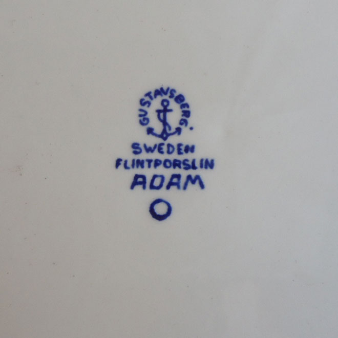 Stig Lindberg / スティッグ・リンドベリ  Adam/アダム プレート【17cm】 サブ画像4