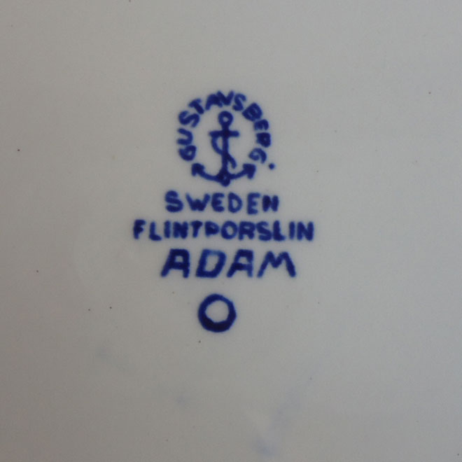 Stig Lindberg / スティッグ・リンドベリ  Adam/アダム プレート【17cm】 サブ画像4