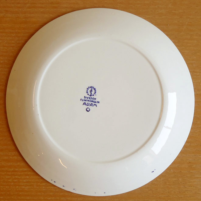 Stig Lindberg / スティッグ・リンドベリ  Adam/アダム プレート【17cm】 サブ画像3
