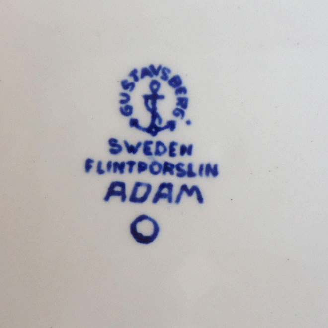 Stig Lindberg / スティッグ・リンドベリ  Adam/アダム プレート【17cm】 サブ画像4