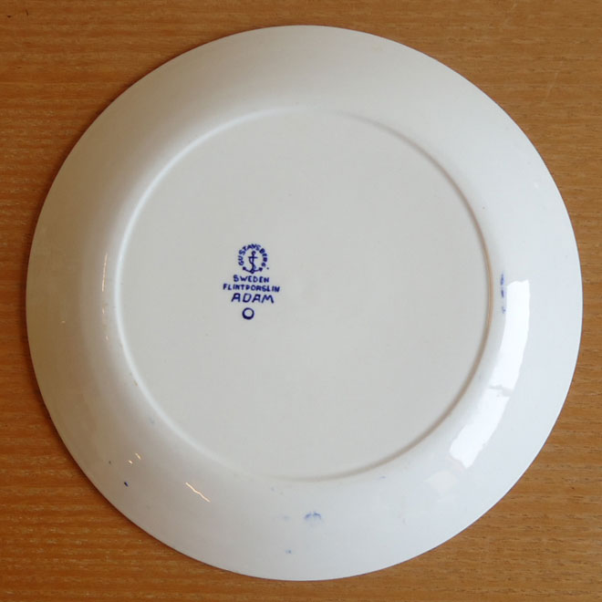 Stig Lindberg / スティッグ・リンドベリ  Adam/アダム プレート【17cm】 サブ画像3
