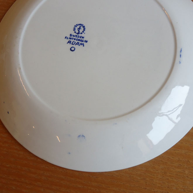 Stig Lindberg / スティッグ・リンドベリ  Adam/アダム プレート【17cm】 サブ画像5