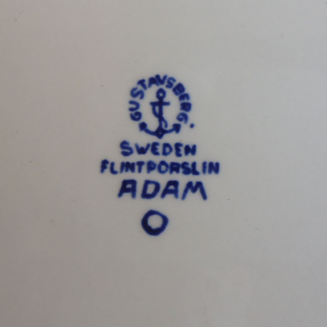 Stig Lindberg / スティッグ・リンドベリ  Adam/アダム プレート【17cm】 サブ画像4