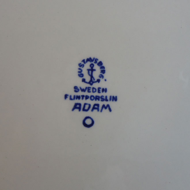 Stig Lindberg / スティッグ・リンドベリ  Adam/アダム プレート【17cm】 サブ画像4