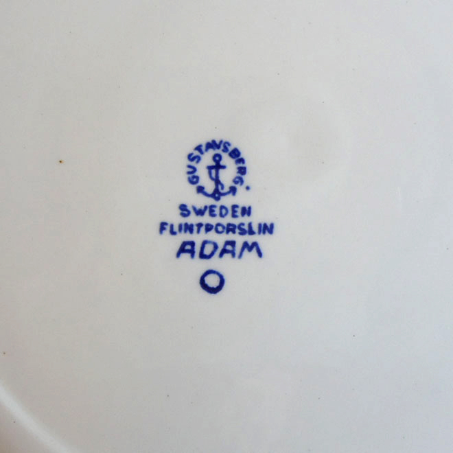 Stig Lindberg / スティッグ・リンドベリ  Adam/アダム プレート【17cm】 サブ画像4