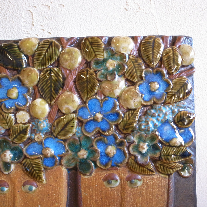 Stig Lindberg / スティッグ・リンドベリ グスタフスベリ ウォールプレート 北欧ビンテージ雑貨 サブ画像2