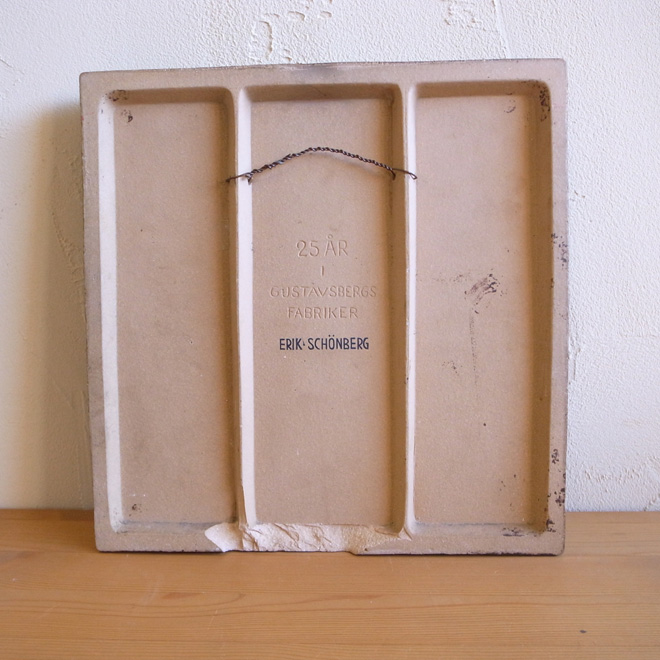 Stig Lindberg / スティッグ・リンドベリ グスタフスベリ ウォールプレート 北欧ビンテージ雑貨 サブ画像5