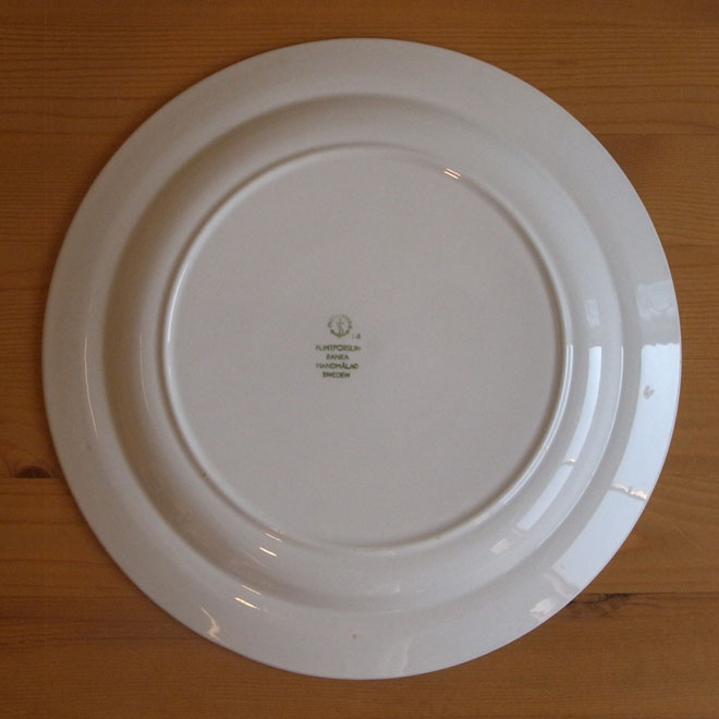 Stig Lindberg / スティッグ・リンドベリ グスタフスベリ Ranka / ランカ プレート【23cm】 サブ画像4