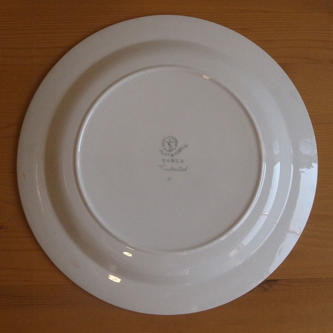 Stig Lindberg / スティッグ・リンドベリ グスタフスベリ Ranka / ランカ プレート【23cm】 サブ画像4