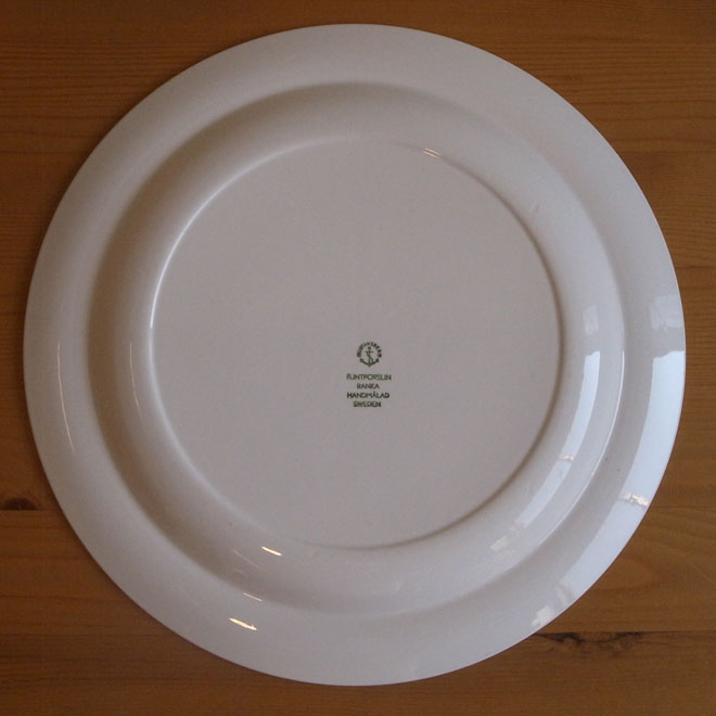 Stig Lindberg / スティッグ・リンドベリ グスタフスベリ Ranka / ランカ プレート【23cm】 サブ画像4