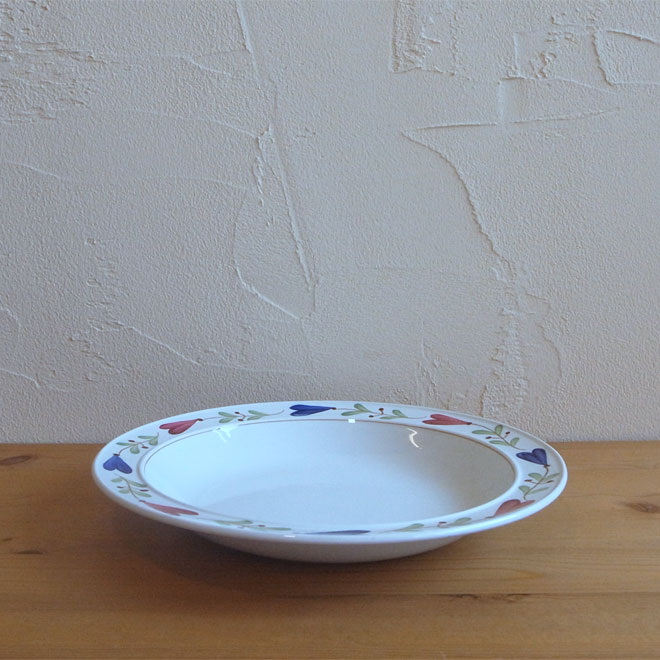 Stig Lindberg / スティッグ・リンドベリ グスタフスベリ Ranka / ランカ ディーププレート【23cm】 メイン画像