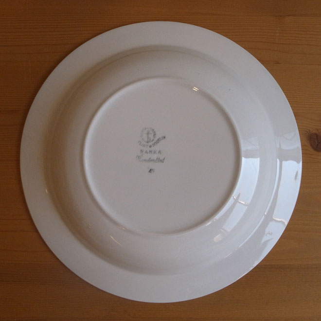 Stig Lindberg / スティッグ・リンドベリ グスタフスベリ Ranka / ランカ ディーププレート【23cm】 サブ画像3