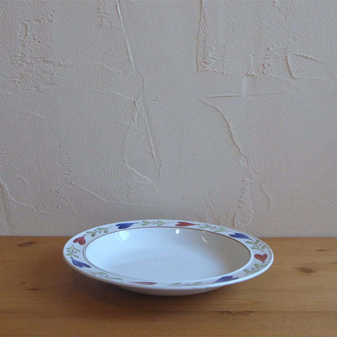 Stig Lindberg / スティッグ・リンドベリ グスタフスベリ Ranka / ランカ ディーププレート【23cm】 メイン画像