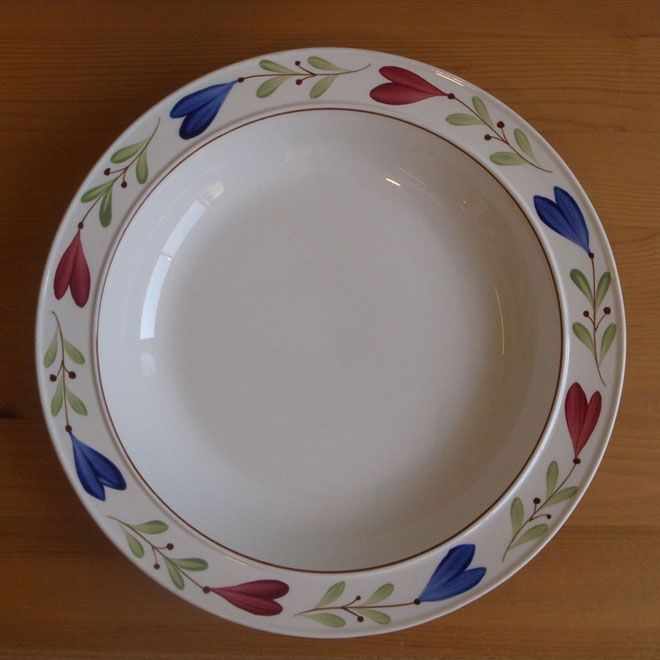 Stig Lindberg / スティッグ・リンドベリ グスタフスベリ Ranka / ランカ ディーププレート【23cm】 サブ画像2