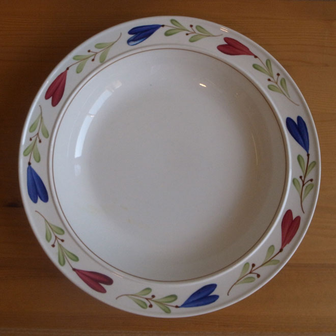 Stig Lindberg / スティッグ・リンドベリ グスタフスベリ Ranka / ランカ ディーププレート【23cm】 サブ画像2