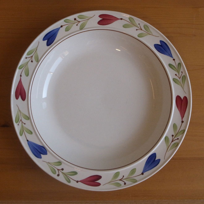 Stig Lindberg / スティッグ・リンドベリ グスタフスベリ Ranka / ランカ ディーププレート【23cm】 サブ画像2