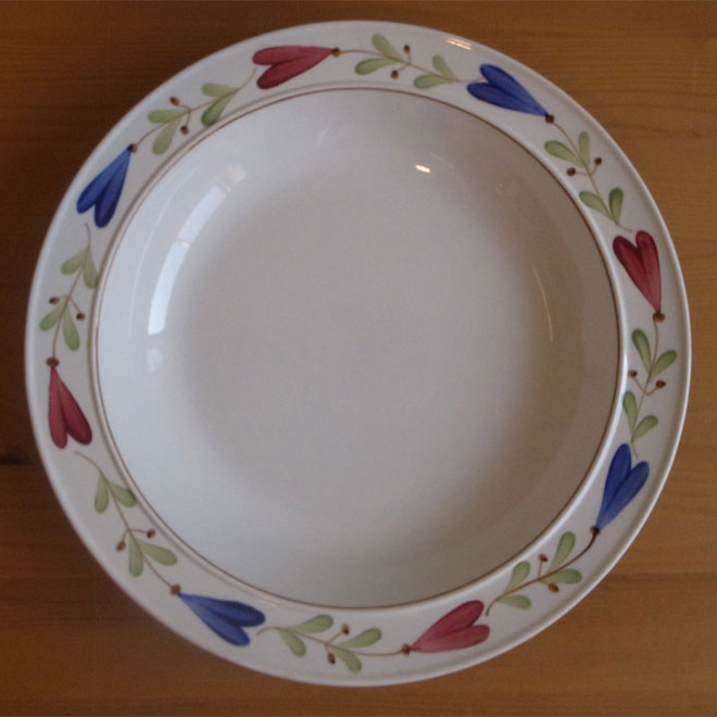 Stig Lindberg / スティッグ・リンドベリ グスタフスベリ Ranka / ランカ ディーププレート【23cm】 サブ画像2