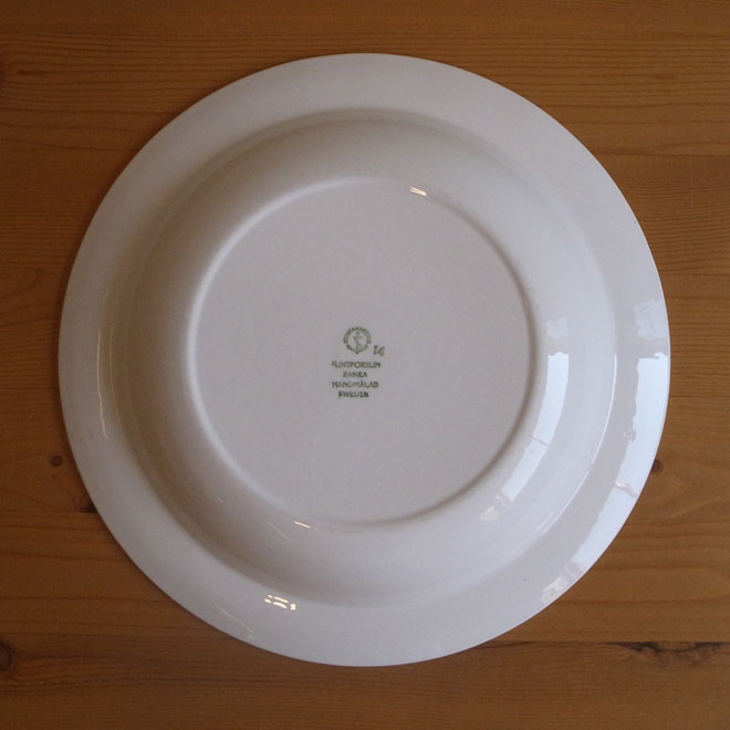 Stig Lindberg / スティッグ・リンドベリ グスタフスベリ Ranka / ランカ ディーププレート【21cm】 サブ画像3