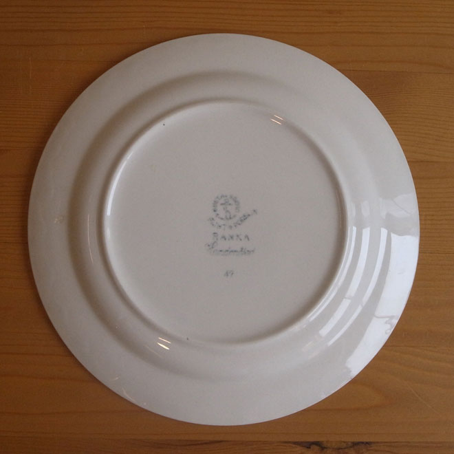 Stig Lindberg / スティッグ・リンドベリ グスタフスベリ Ranka / ランカ プレート【17.5cm】 サブ画像4