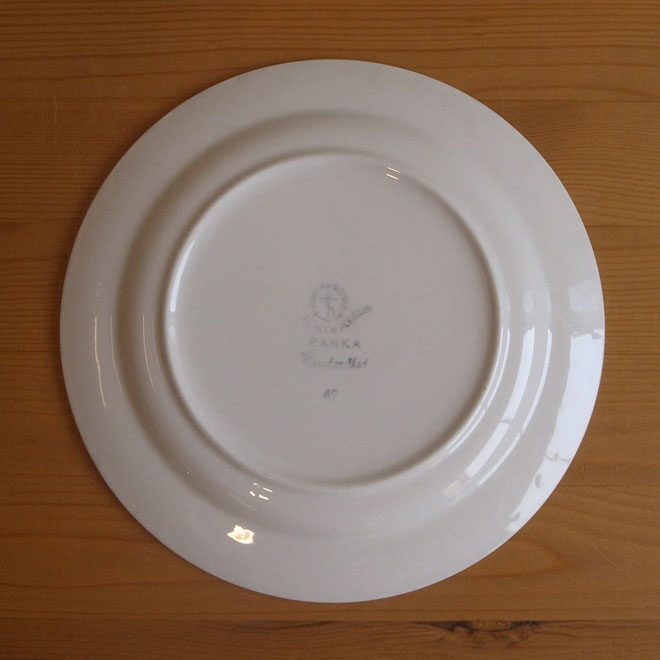 Stig Lindberg / スティッグ・リンドベリ グスタフスベリ Ranka / ランカ プレート【17.5cm】 サブ画像4