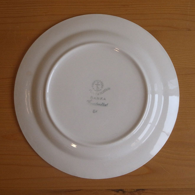 Stig Lindberg / スティッグ・リンドベリ グスタフスベリ Ranka / ランカ プレート【17.5cm】 サブ画像4