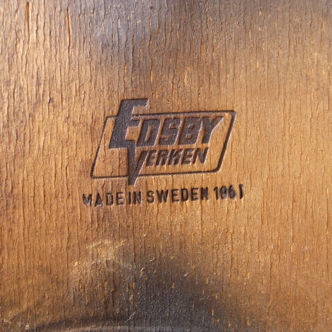 Ilmari Tapiovaara / イルマリ・タピオヴァーラ Edsby Verken Fanett ファネットチェア【ブラック】【バーチ】 北欧ビンテージ家具 サブ画像9