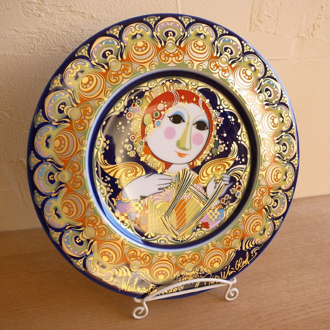 Bjorn Wiinblad / ビョルン・ウィンブラッド ローゼンタール  クリスマスプレート【1978年】 サブ画像1