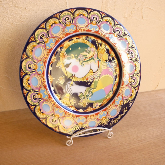 Bjorn Wiinblad / ビョルン・ウィンブラッド ローゼンタール  クリスマスプレート【1976年】 サブ画像1