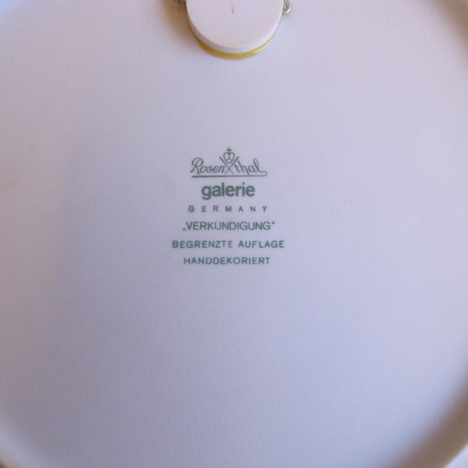 Bjorn Wiinblad / ビョルン・ウィンブラッド ローゼンタール  クリスマスプレート【1975年】 サブ画像3