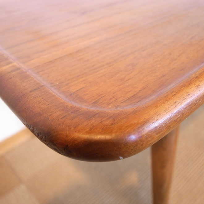 Hans J.Wegner / ハンス・J・ウェグナー AT11 コーヒーテーブル【チーク×オーク】 北欧ビンテージ家具 サブ画像4
