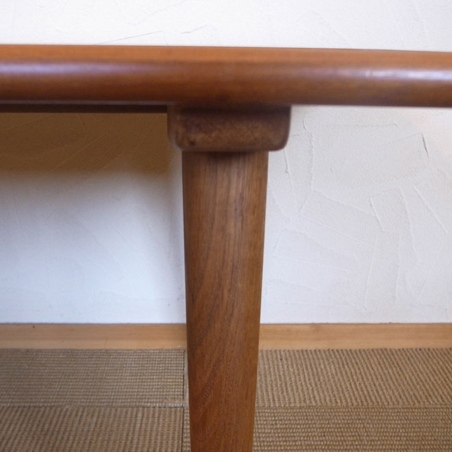 Hans J.Wegner / ハンス・J・ウェグナー AT11 コーヒーテーブル【チーク×オーク】 北欧ビンテージ家具 サブ画像5