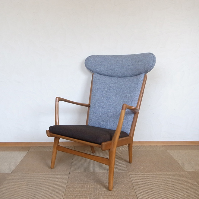 Hans J.Wegner / ハンス・J・ウェグナー APストーレン AP15 イージーチェア【beech】 北欧ビンテージ家具 メイン画像