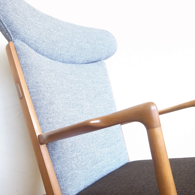 Hans J.Wegner / ハンス・J・ウェグナー APストーレン AP15 イージーチェア【beech】 北欧ビンテージ家具 サブ画像7
